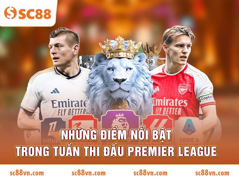 Những điểm nổi bật trong tuần thi đấu Premier League